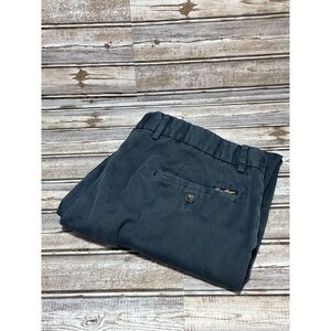 Louis Philippe Men's‎ Pants Liquid Dressing Standard Fit Black 34x30